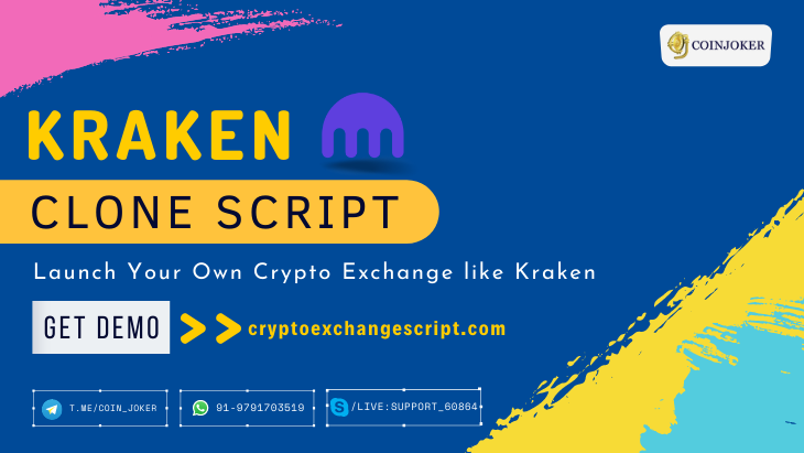 Kraken Clone Script - To launch a crypto exchange platform like Kraken