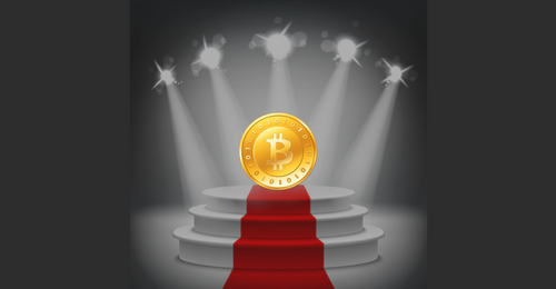 No.1 Cryptocurrency - Bitcoin welcoming as Digital Gold by Red Carpet!