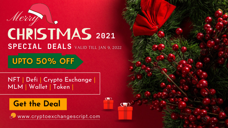 Christmas Special Deals 2021 - Up to 50% OFF on all Blockchain-Related Services from Coinjoker