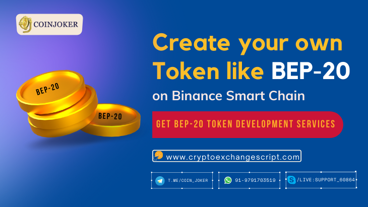Create Own BEP20 Token Development on Binance Smart Chain (BSC)