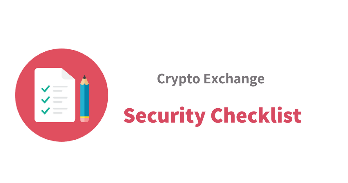 Security and safety measures of crypto exchange platform