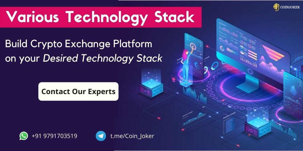 Various Technology Stack for Cryptocurrency Exchange Development - Coinjoker