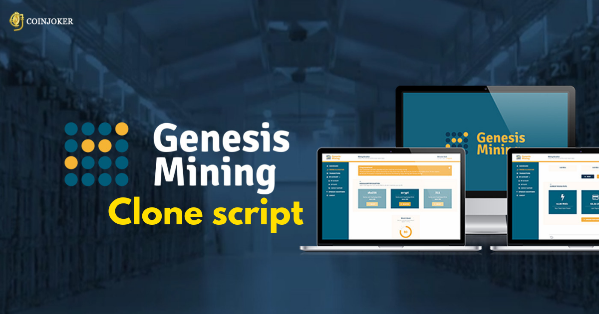 Genesis Mining Clone Script -  Expert Consultation & Development