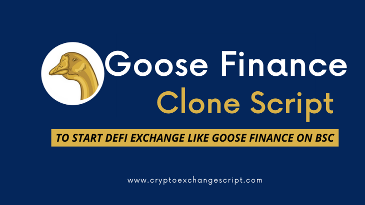 Goose Finance Clone Script - To Start DeFi Exchange Like Goose Finance on BSC