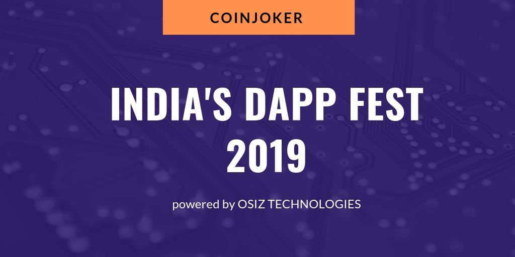 Coinjoker Engages in India's Dapp Fest 2019