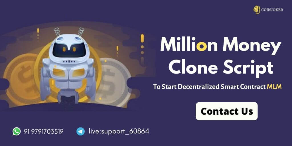 Million Money MLM Clone Script - To Build SmartContract MLM Platform like Millionmoney