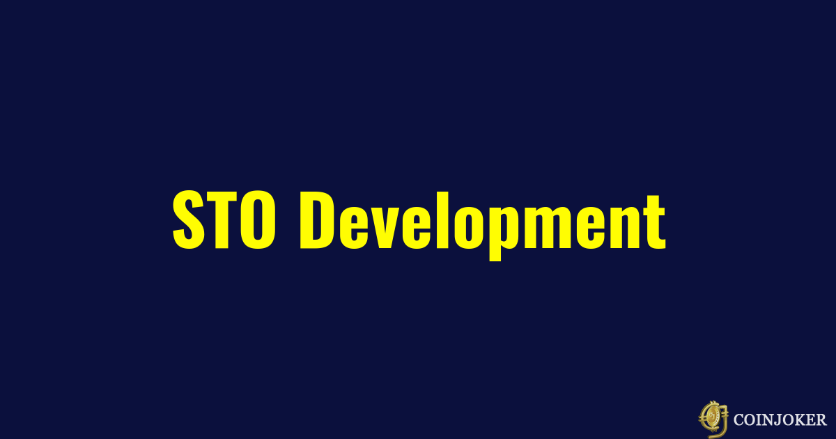 STO Development | Security Token Offering Services
