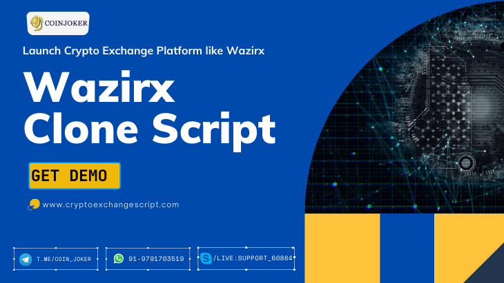 Wazirx Clone Script - To Start a Cryptocurrency Exchange Website like Wazirx